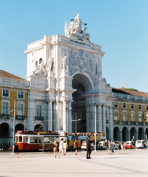 Arco da Rua Augusta em Lisboa